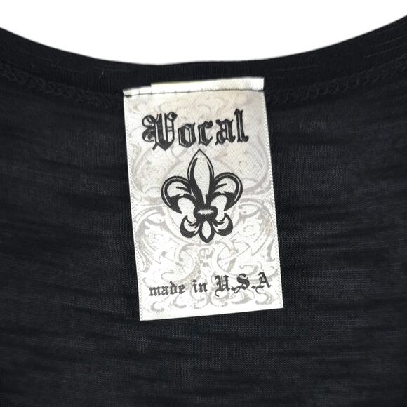 Vocal Rhinestone Sleeveless Mini Dress - Picture 6 of 8